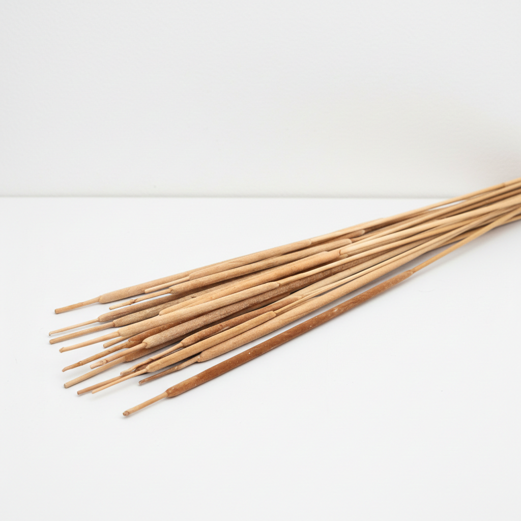 Sušené mini doutníky Hogla v přírodní barvě – dekorace do vázy a aranžmá